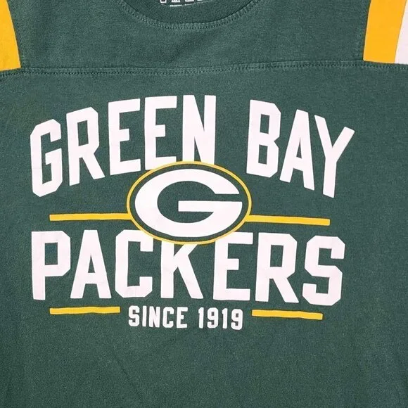 OTS Green Bay Packers football vintage T-shirt, size large - Picture 4 of 6